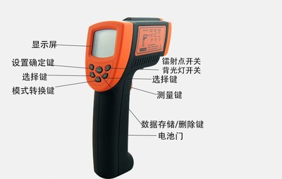 DR8500 红外测温仪 非接触式测温的智能解决方案